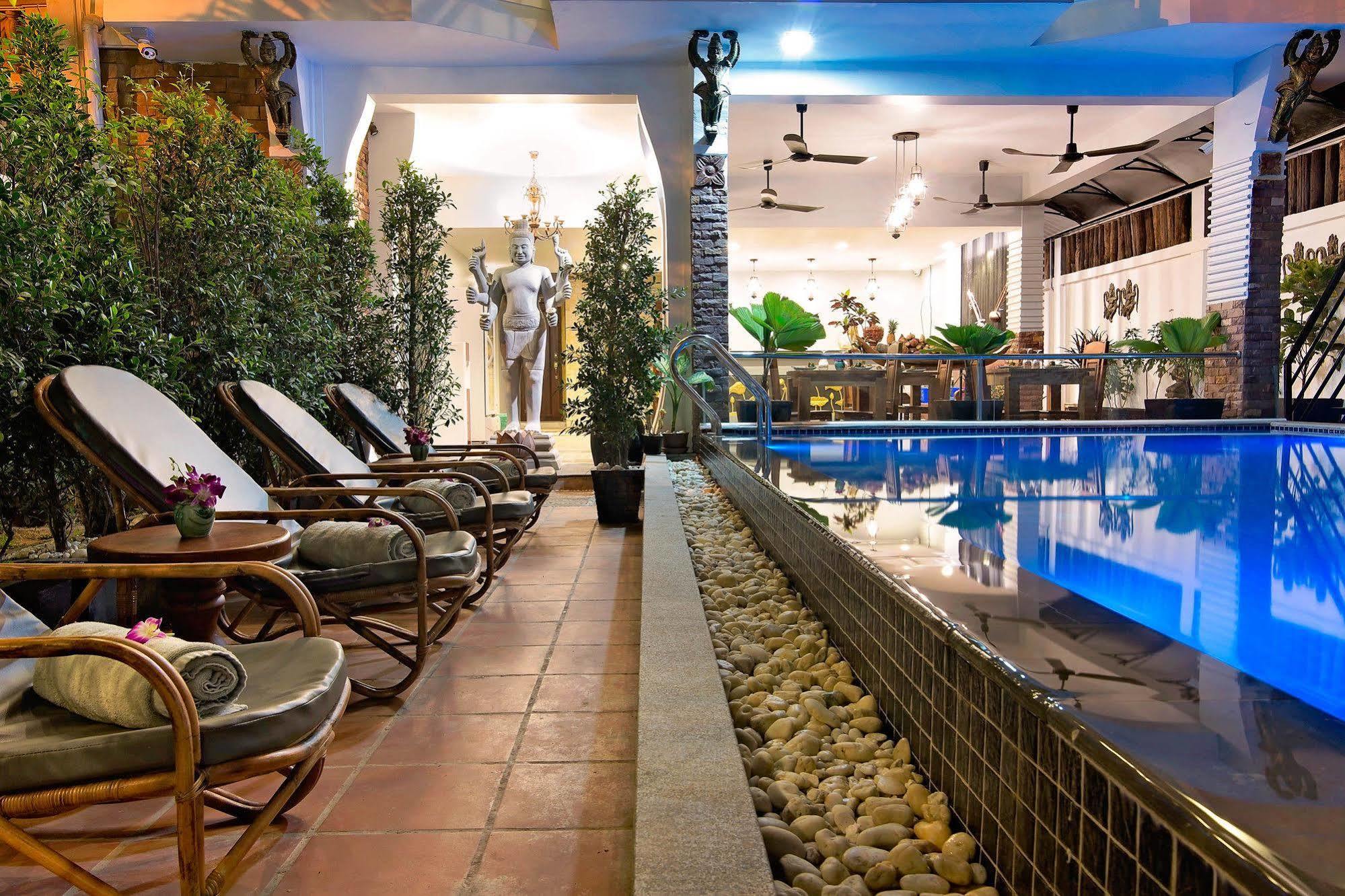 Moon Flower Residence เสียมราฐ ภายนอก รูปภาพ